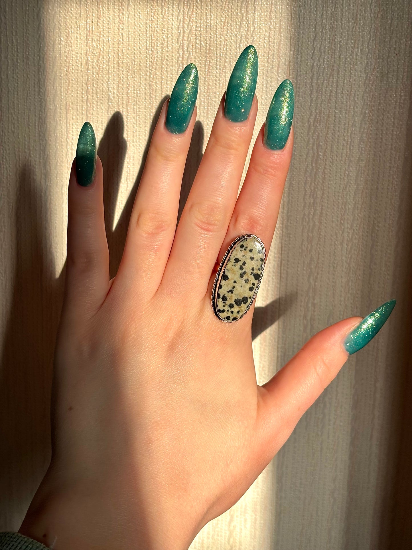 925 sterling silver gemstone ring (pick your own)