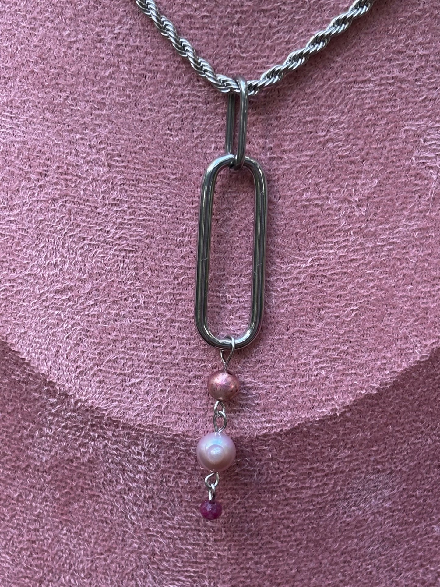paperclip necklace