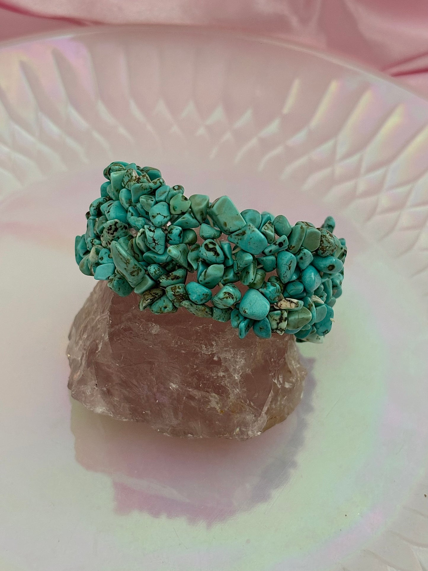 turquoise stretch bracelet