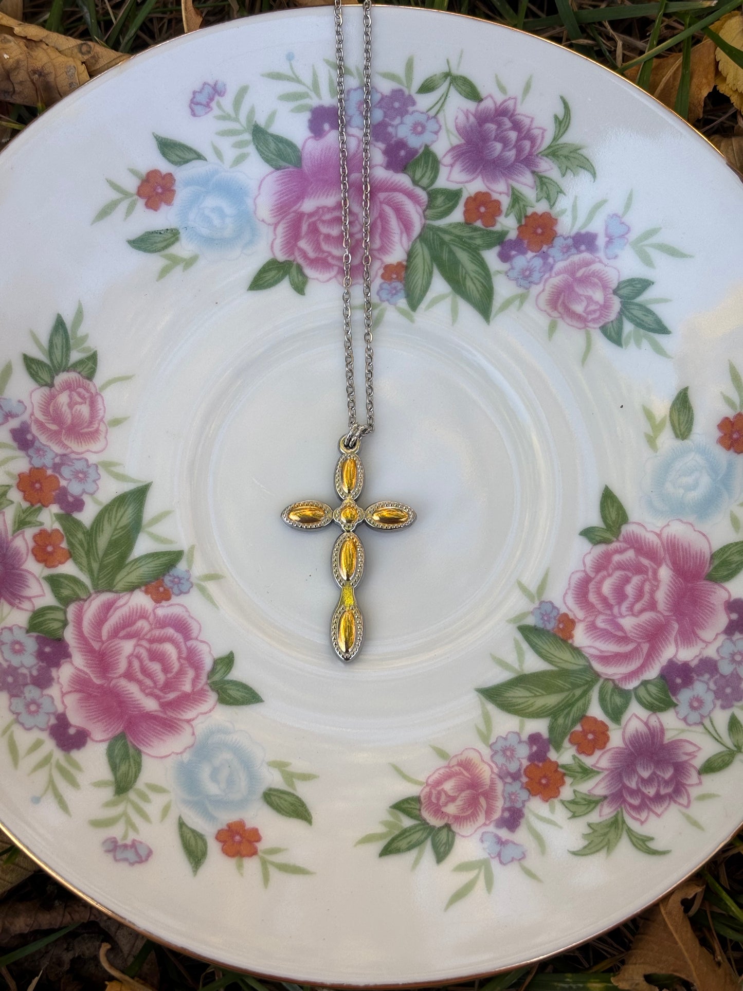mixed metal cross