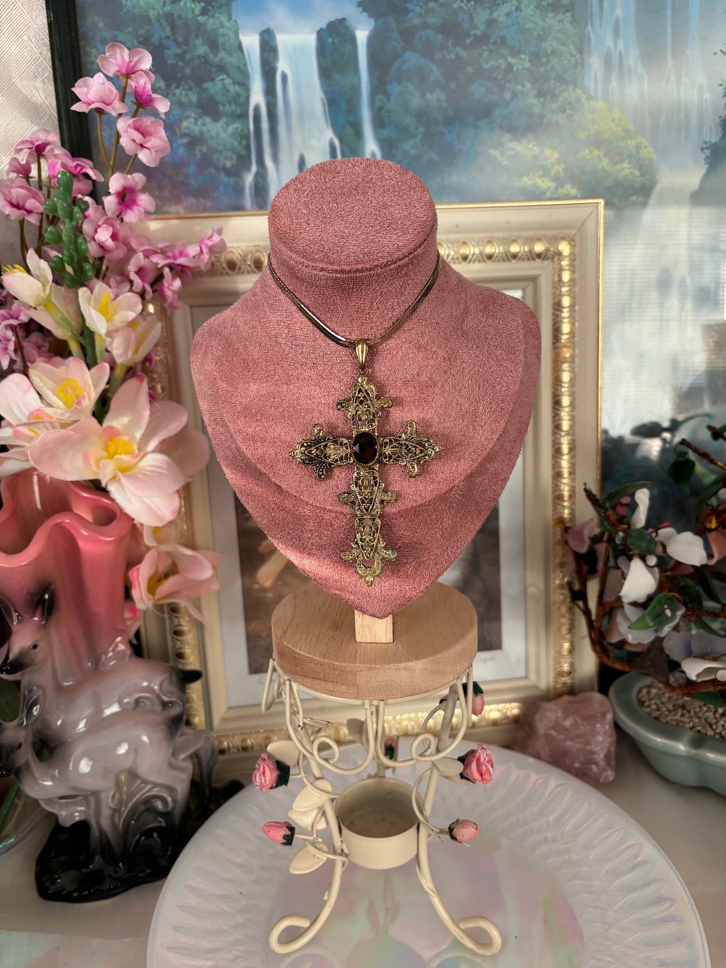 gothic cross necklace