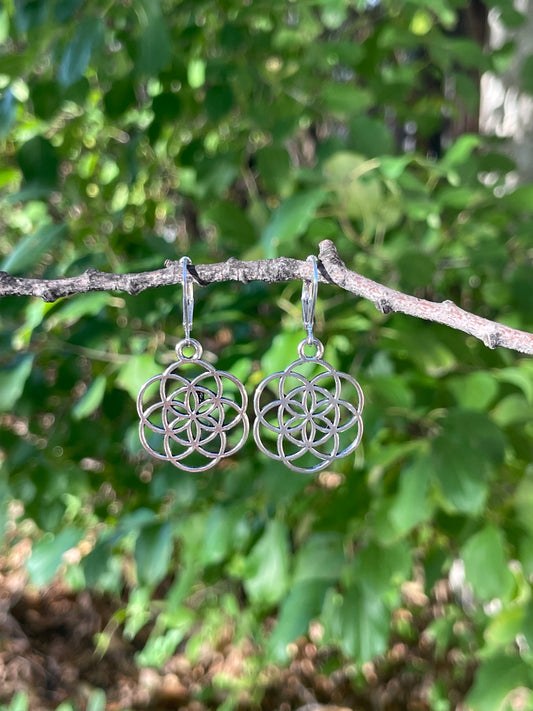 seed of life earrings