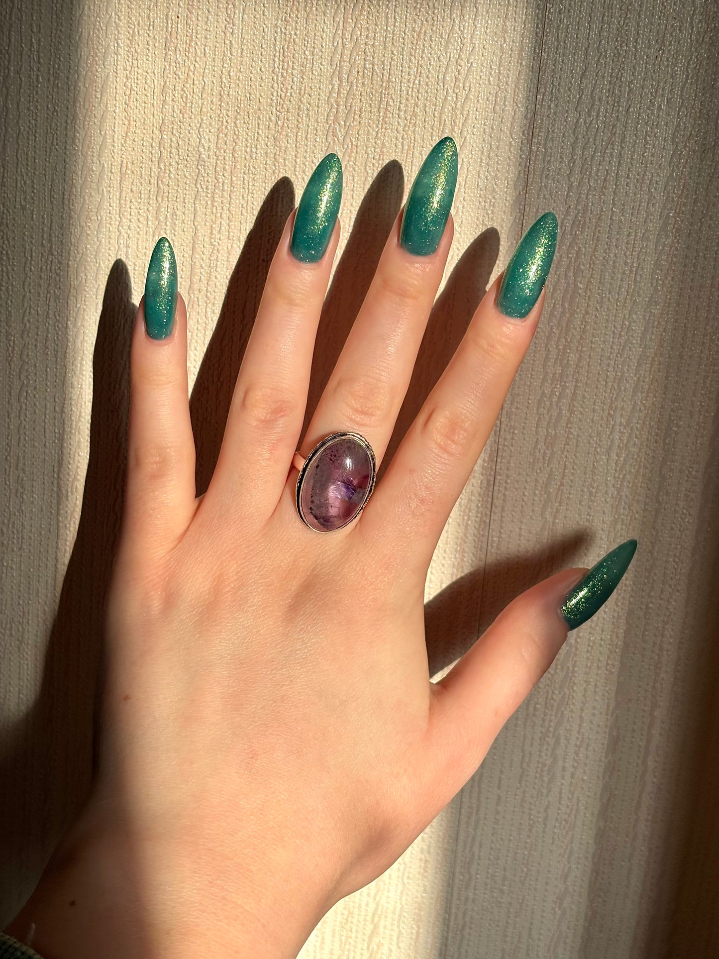 925 sterling silver gemstone ring (pick your own)