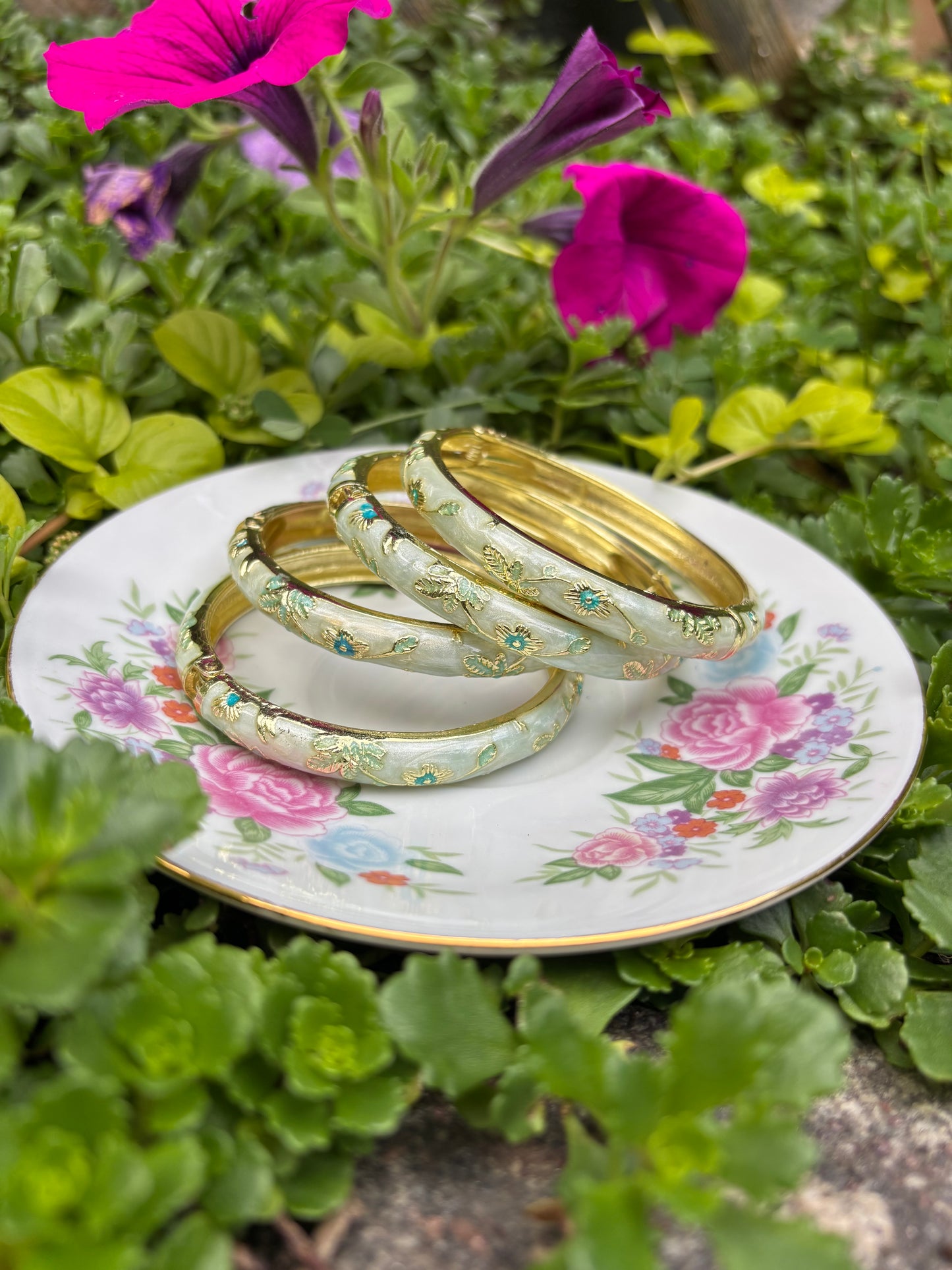 cloisonné bangle