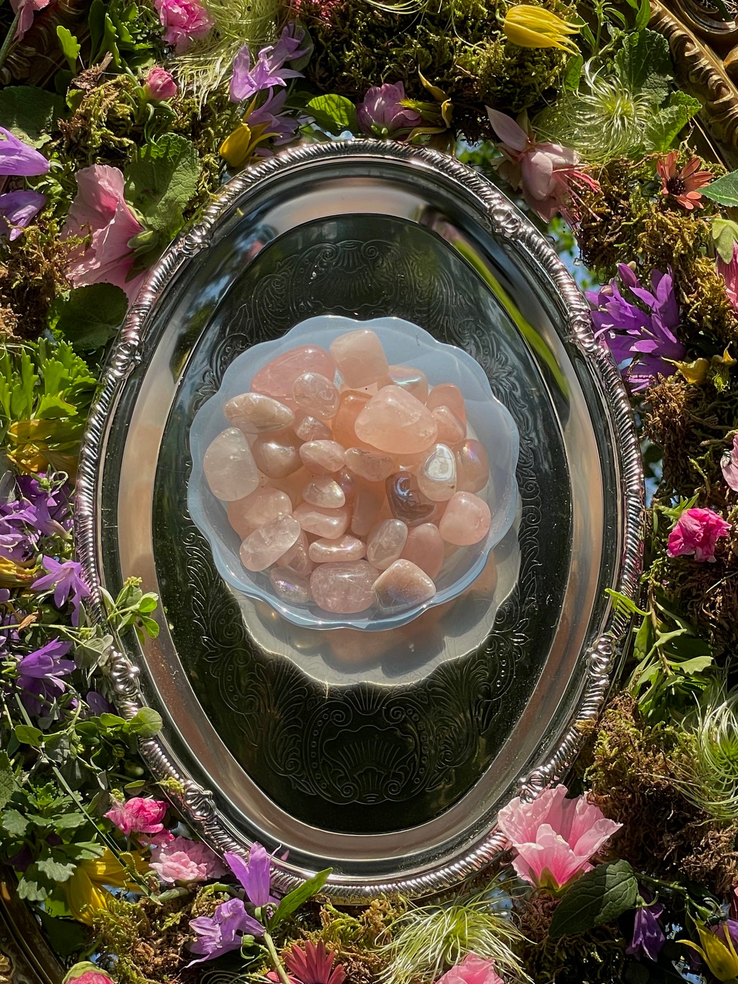 aura rose quartz