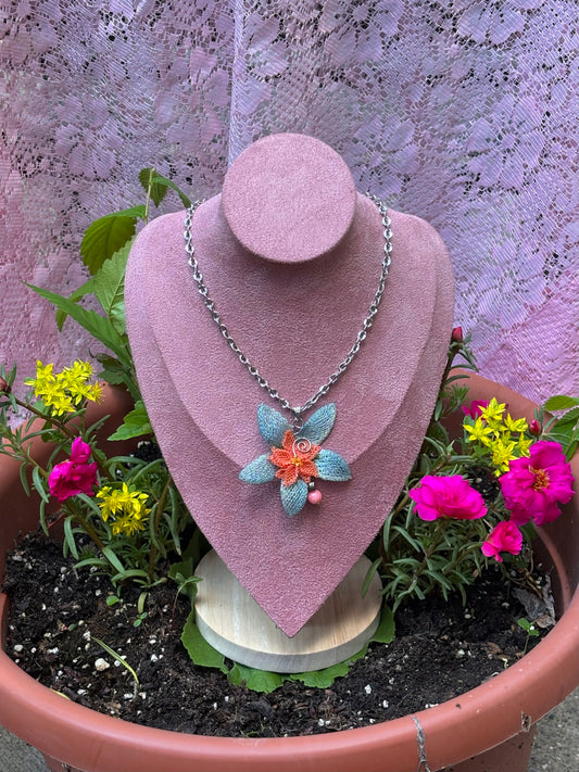 hibiscus necklace
