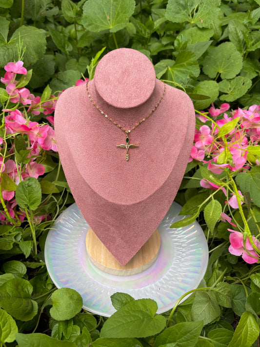 hermes cross necklace