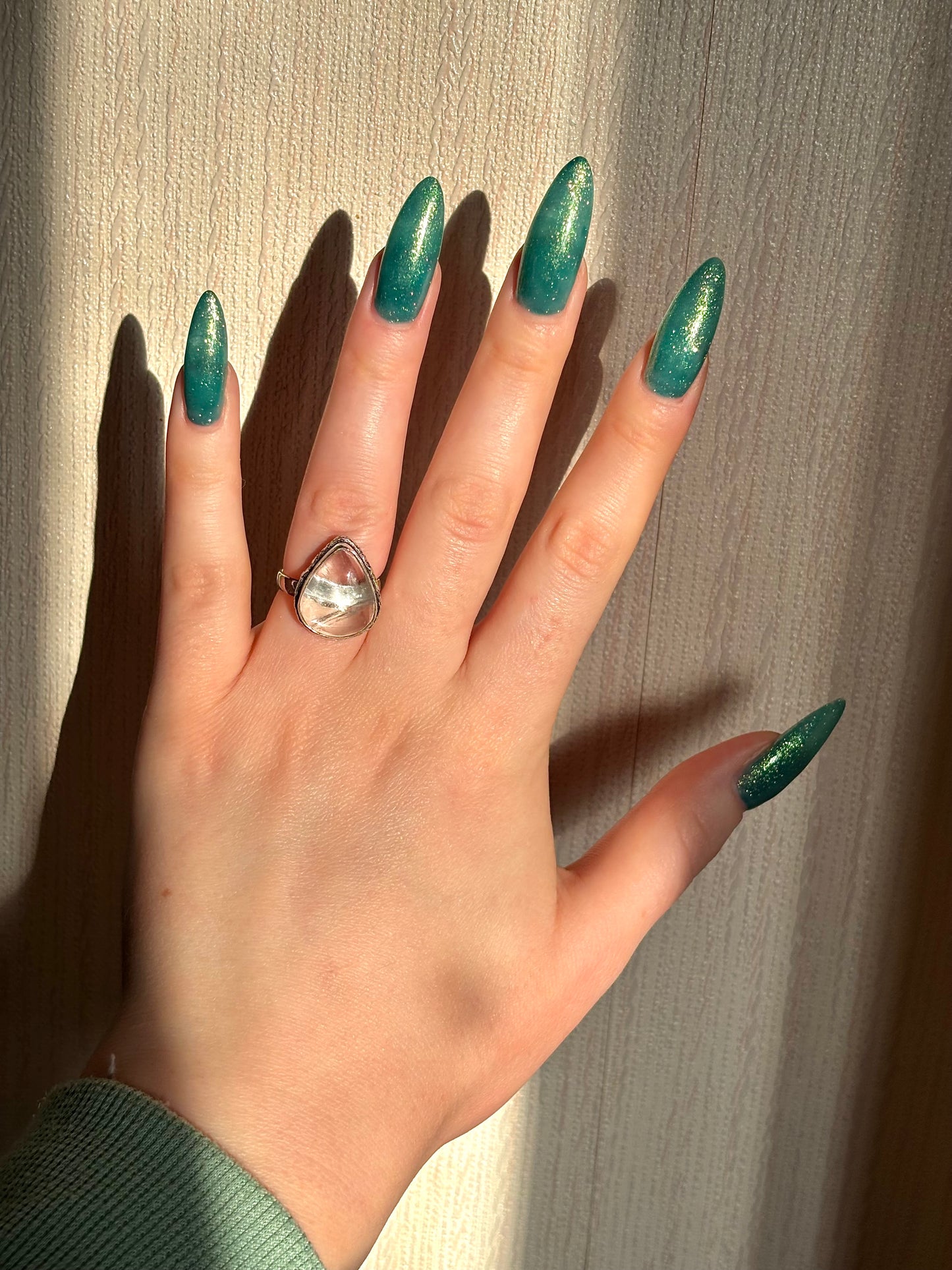 925 sterling silver gemstone ring (pick your own)