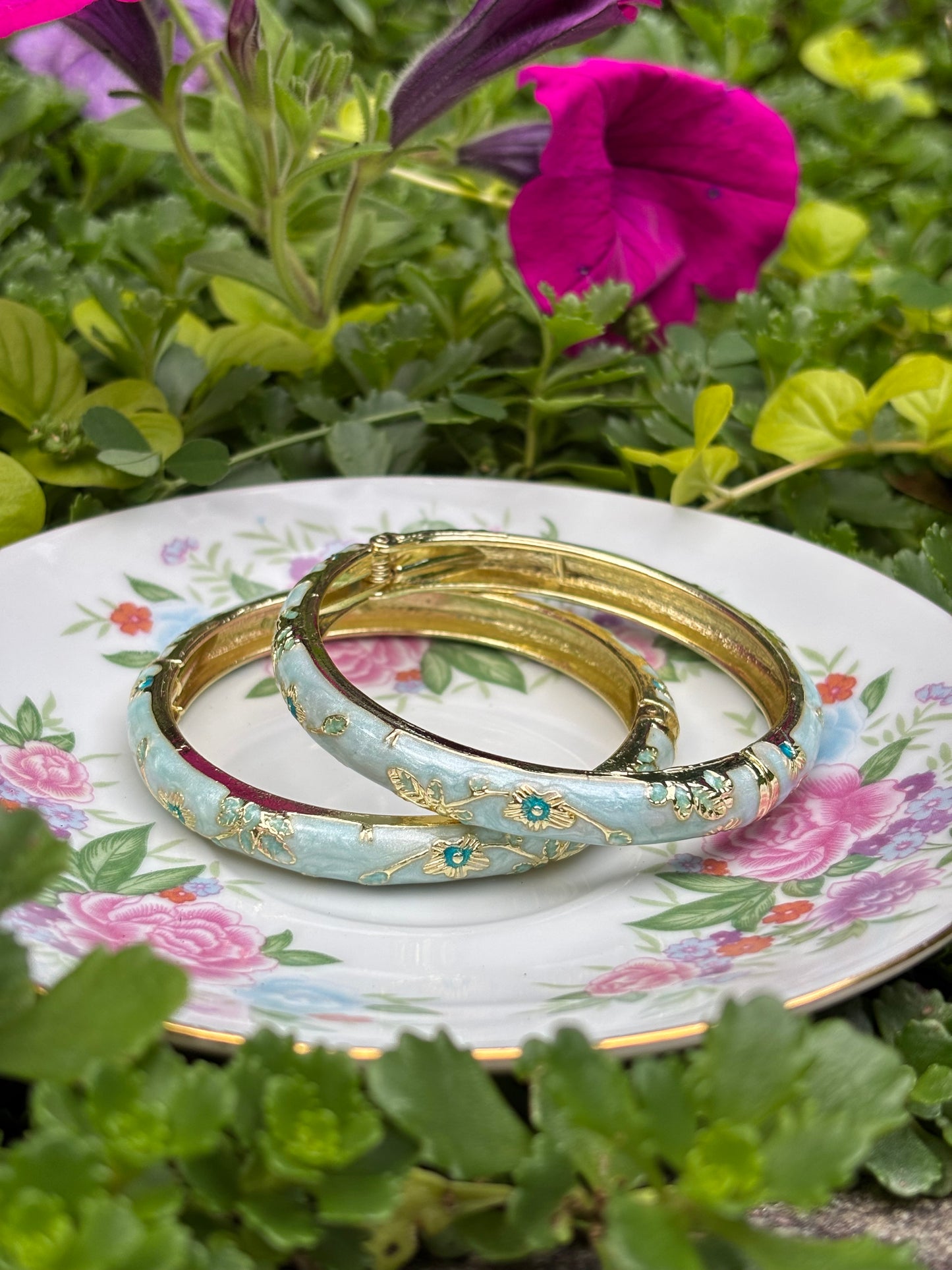 cloisonné bangle