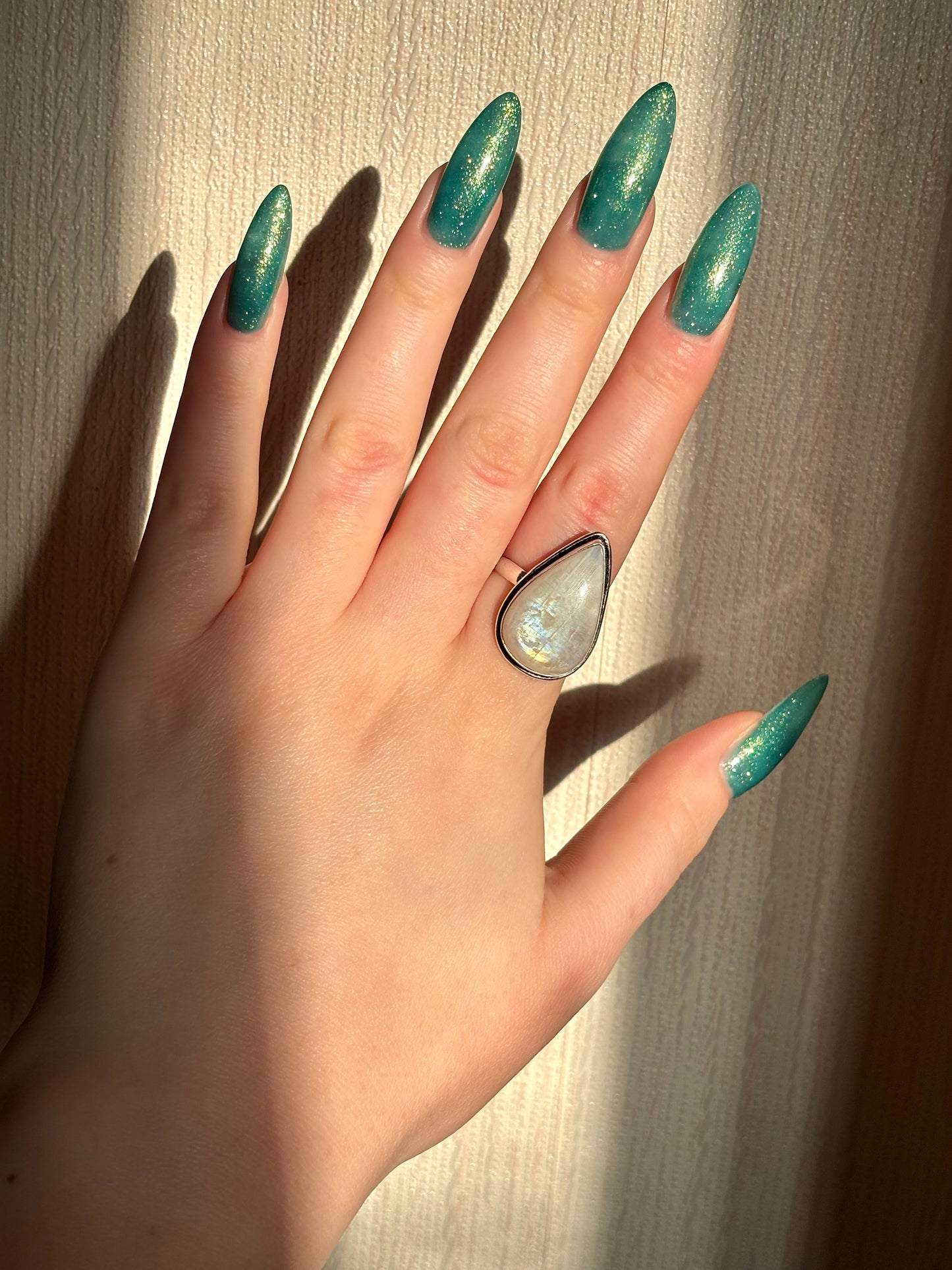 925 sterling silver gemstone ring (pick your own)