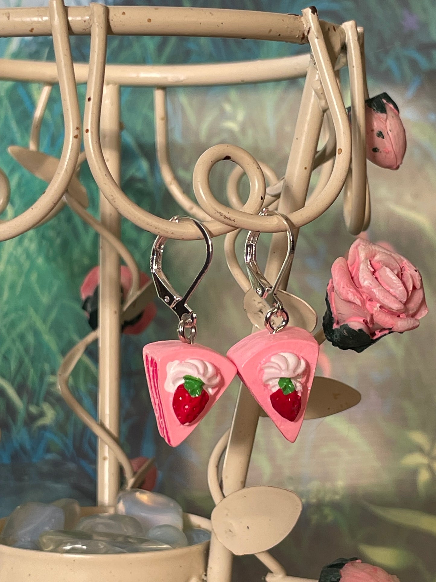 let them eat cake earrings