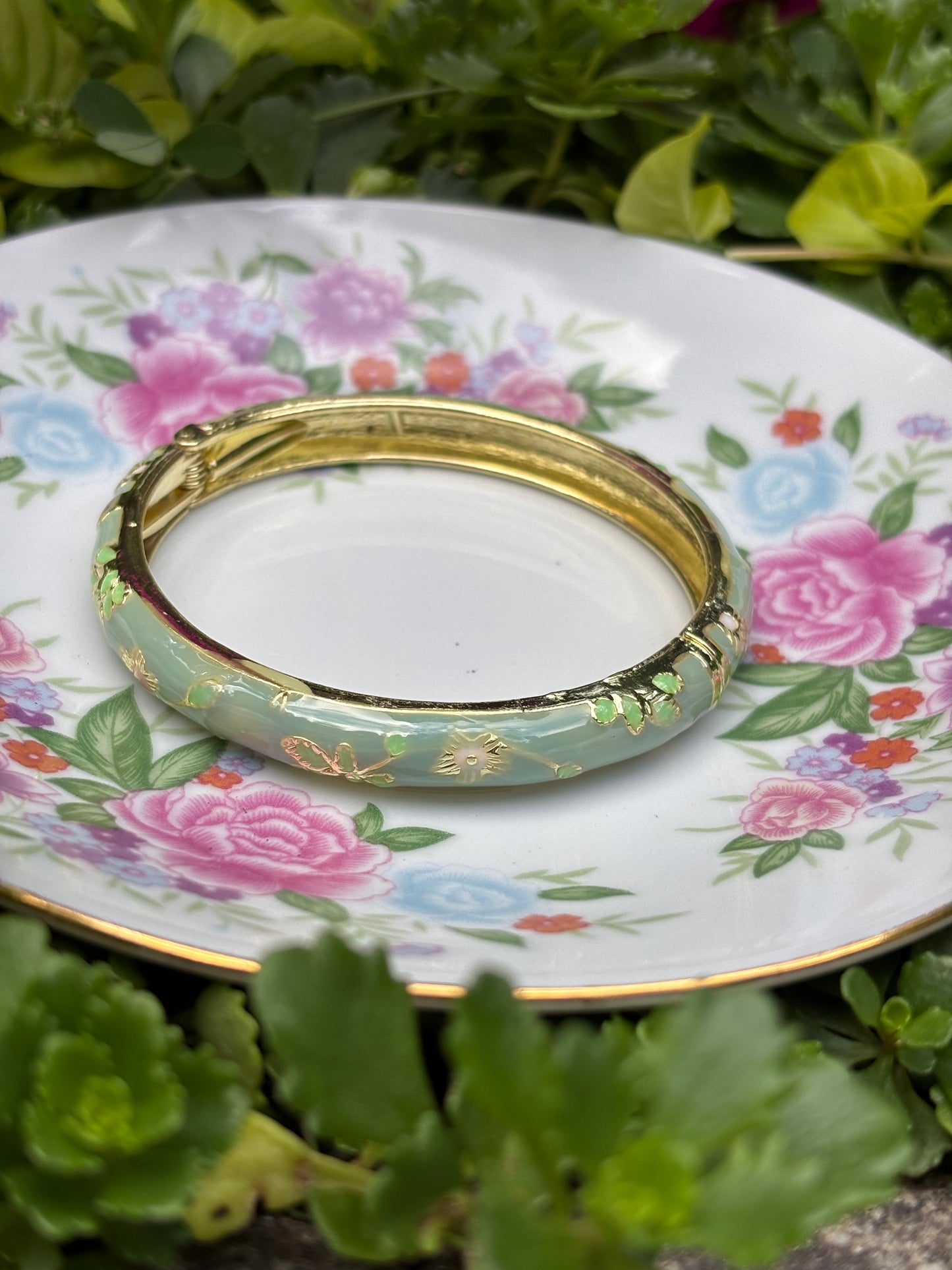 cloisonné bangle