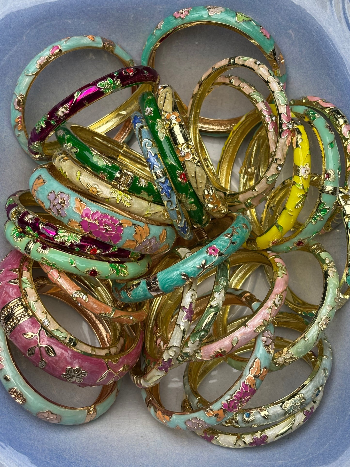 cloisonné bangle
