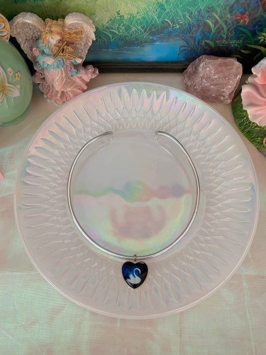 among my swan collar necklace