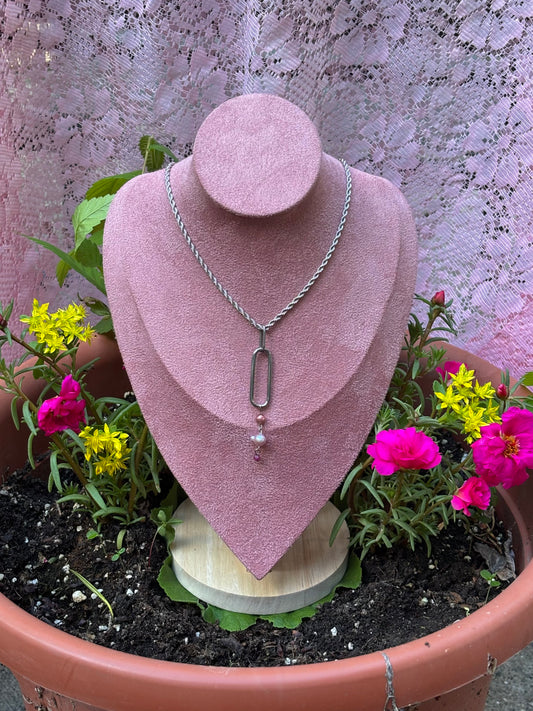 paperclip necklace