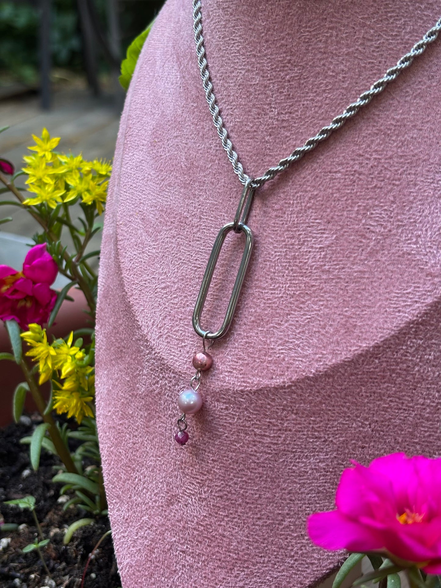 paperclip necklace