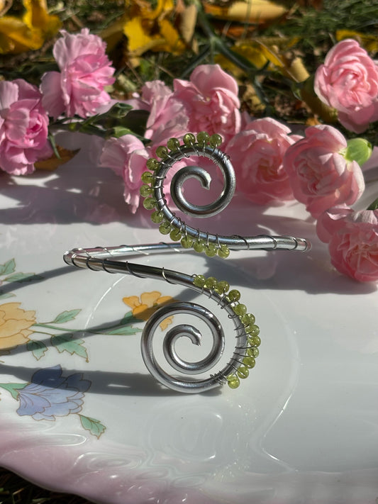 peridot cuff