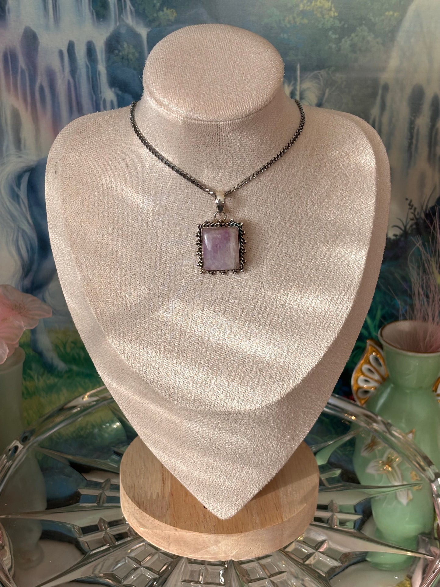.925 moonstone necklace (square)