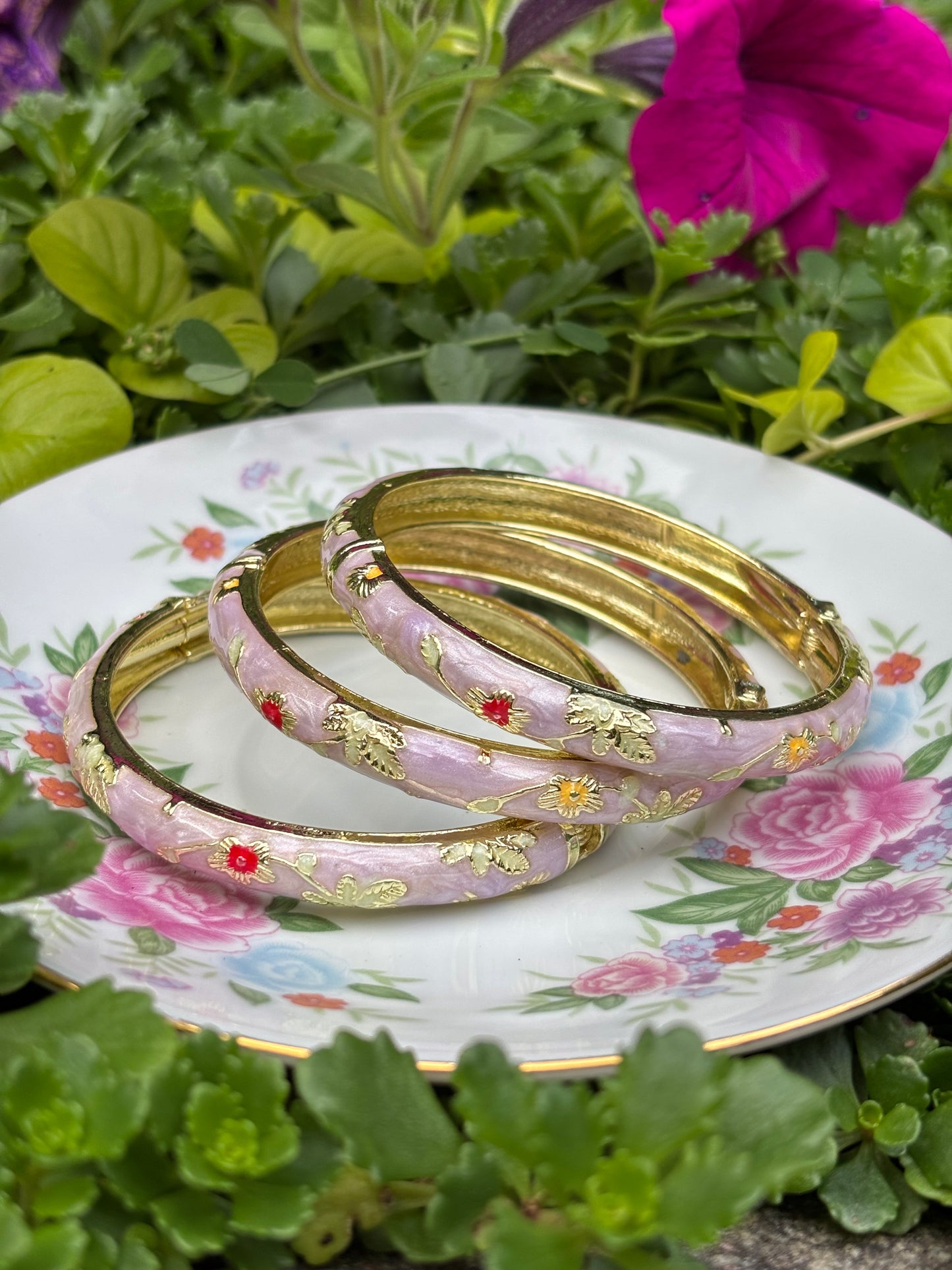 cloisonné bangle