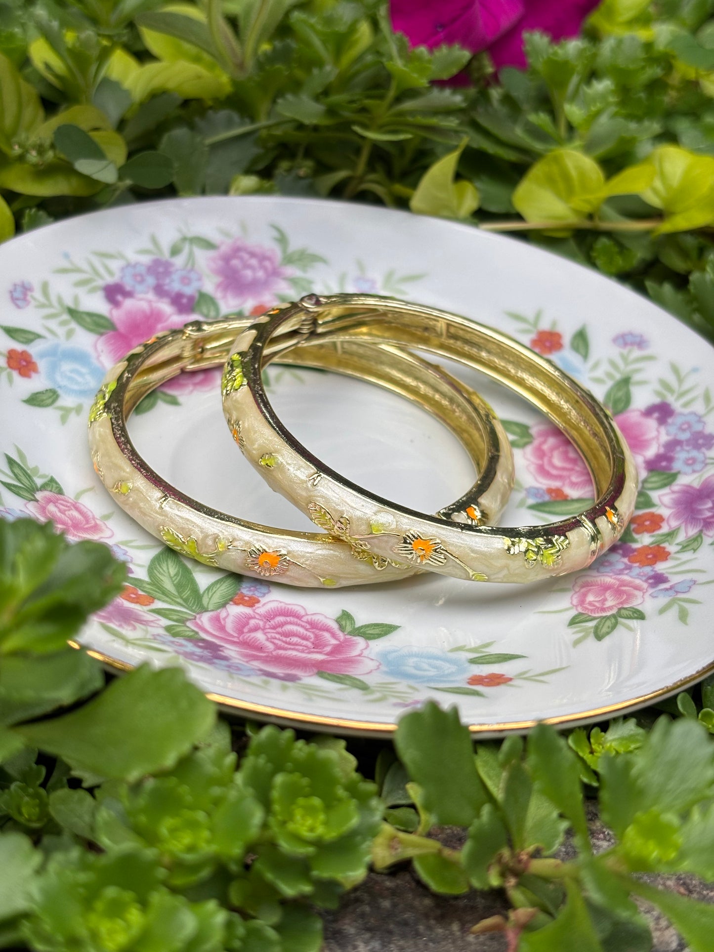 cloisonné bangle