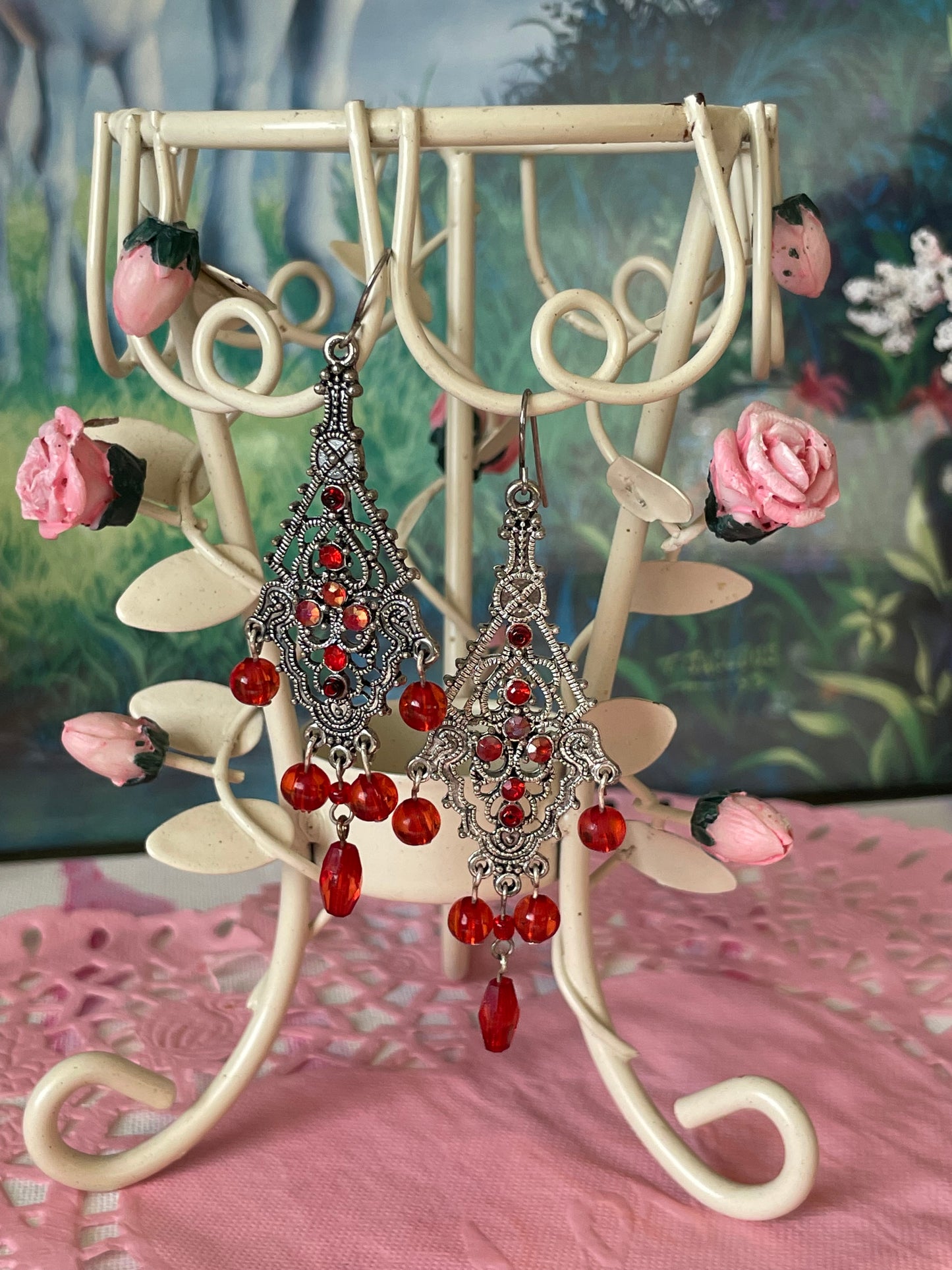 chandelier earrings