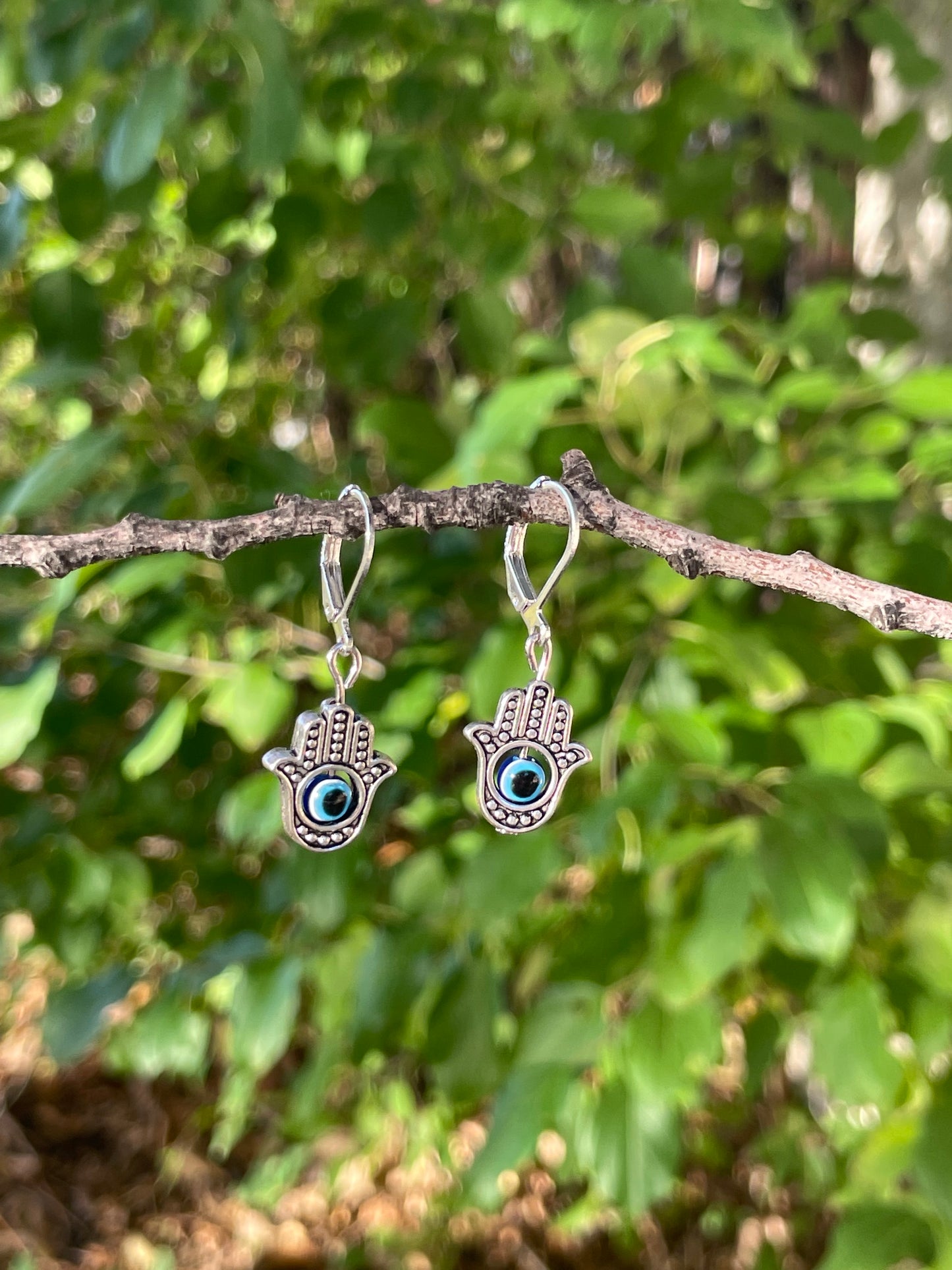 hamsa earrings