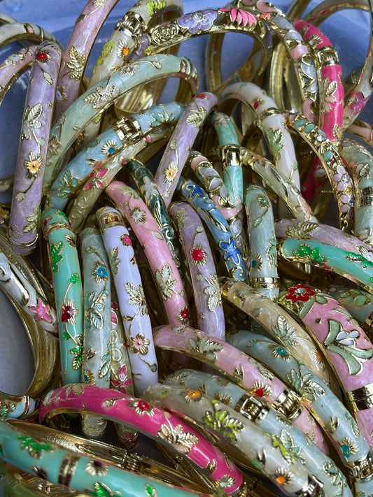 mystery cloisonné bangle