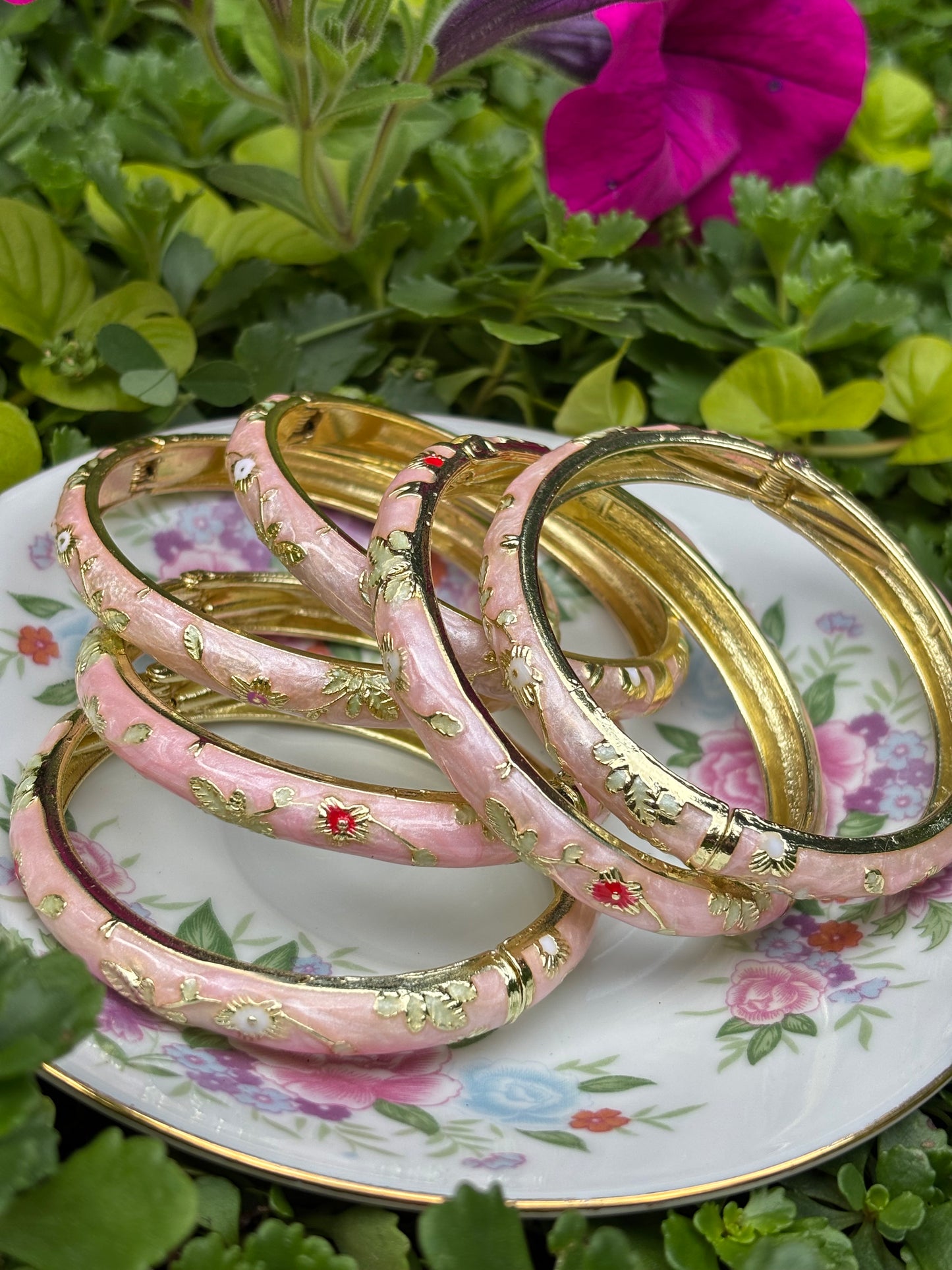 cloisonné bangle
