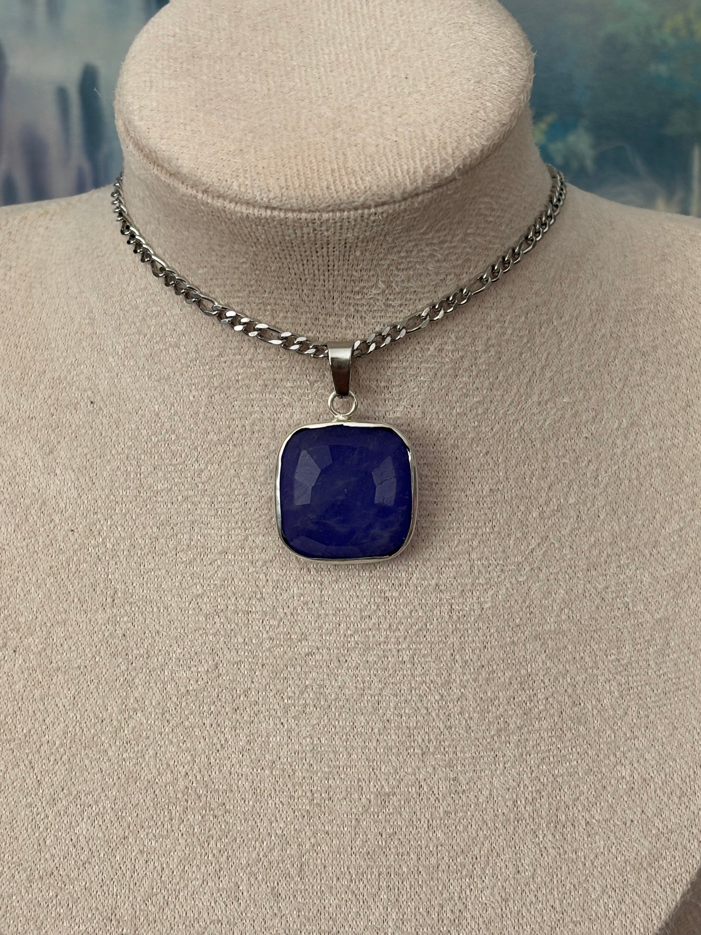 .925 tanzanite necklace