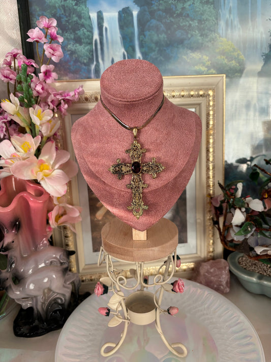 gothic cross necklace