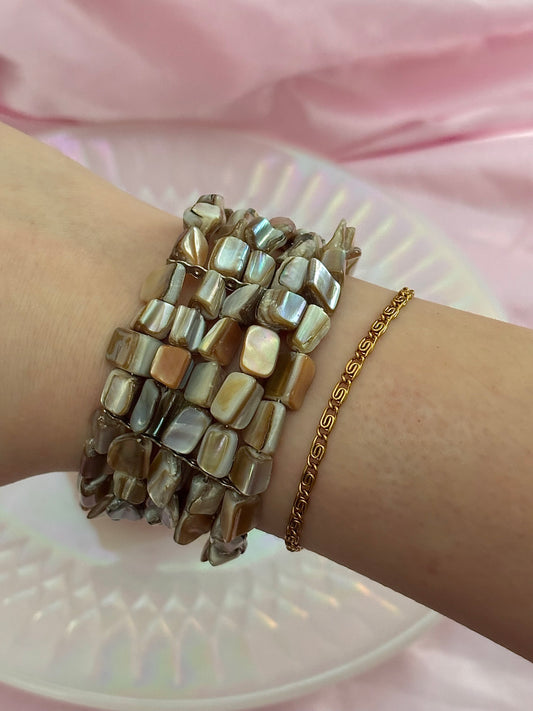 mother of pearl bracelet