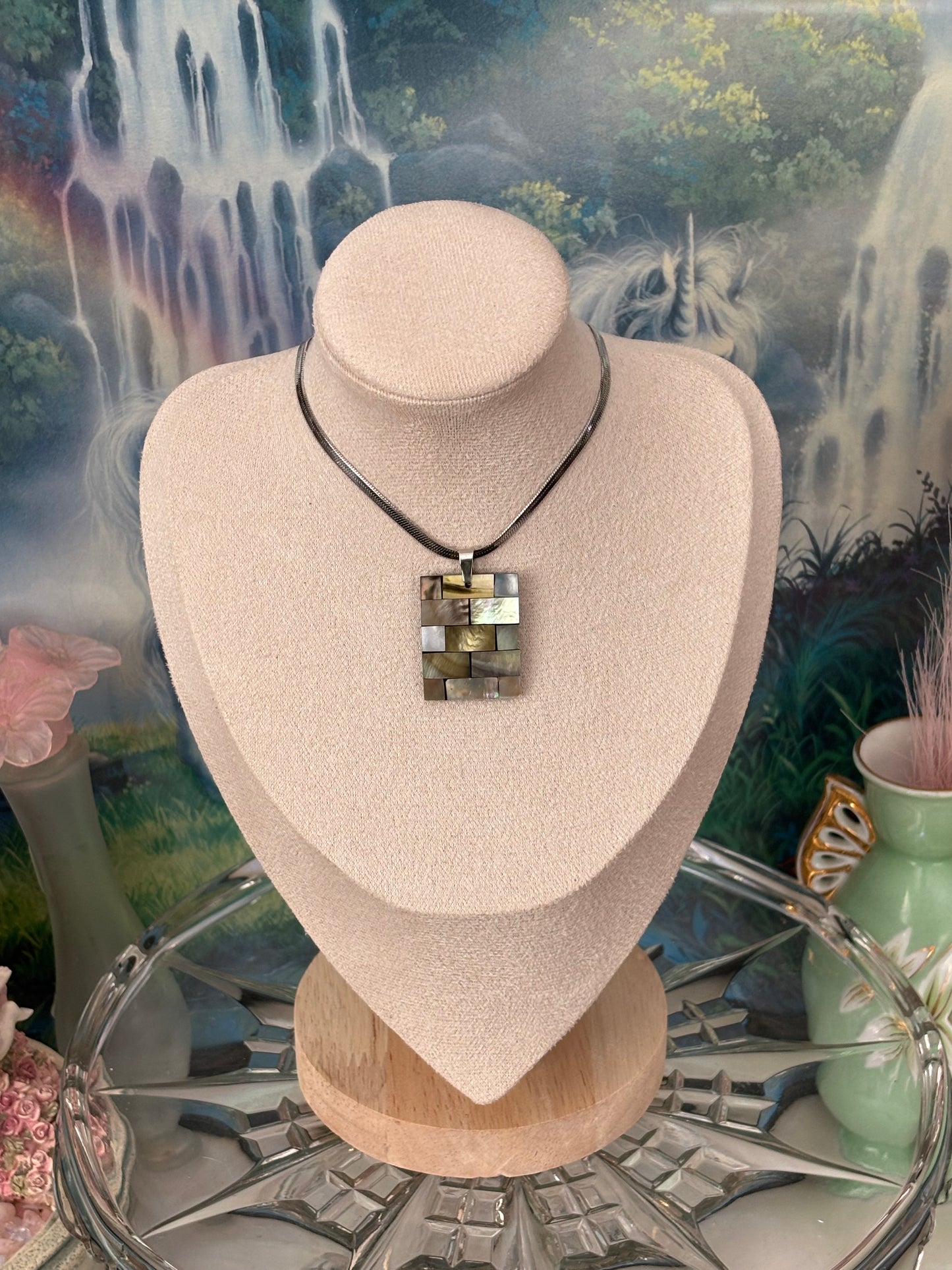 celia abalone necklace